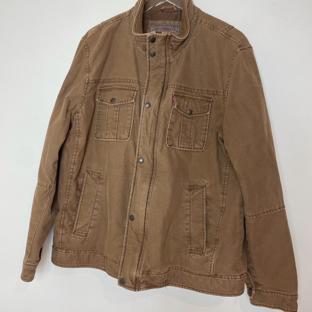 Levi's Men’s Brown Workwear  Military Field Jacket